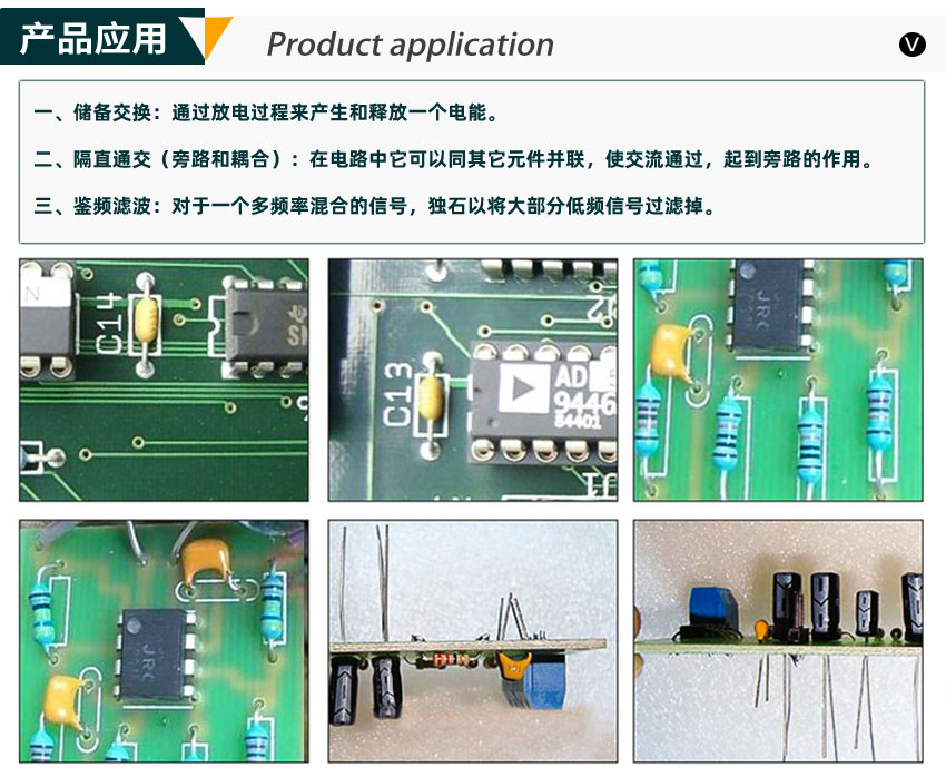 獨石電容產(chǎn)品應用